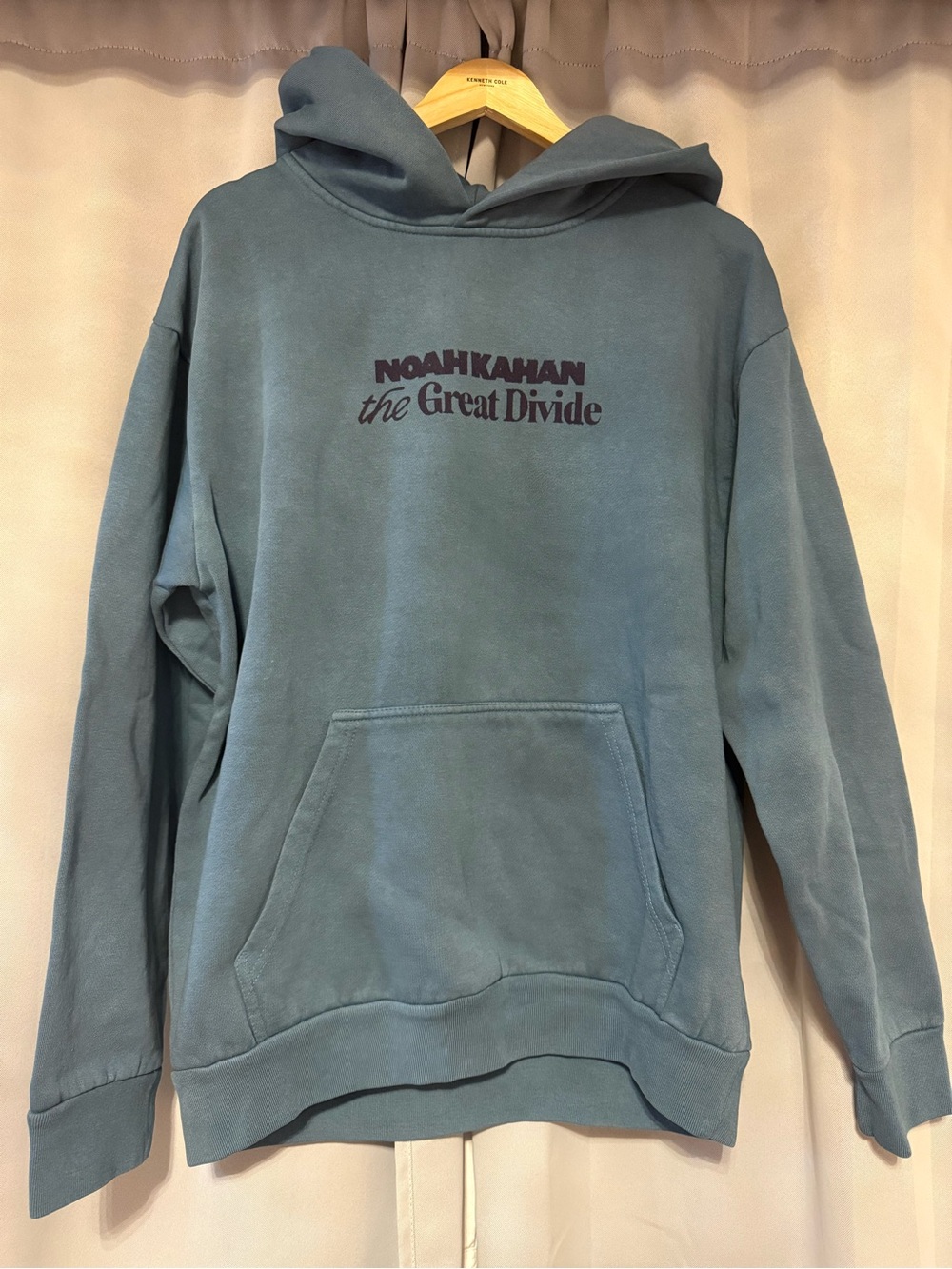 ‘The Great Divide' Teal Hooded Sweatshirt